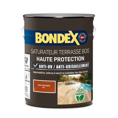 Bondex - Saturateur Bois - Mat - 5L - Teck