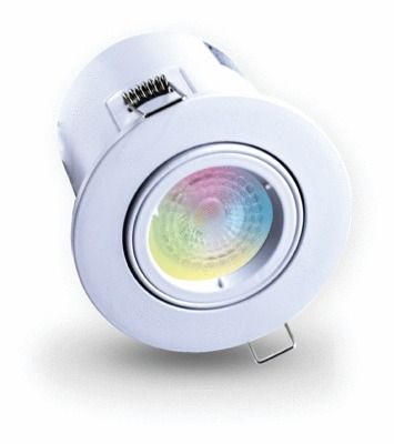 Spot LED GU10 blanc BBC RGBW smart
