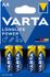 Piles alcalines LR06 (AA) par 4 VARTA