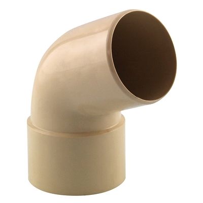 Coude PVC Mâle Femelle 45 ° diamètre 50 mm sable INTERPLAST