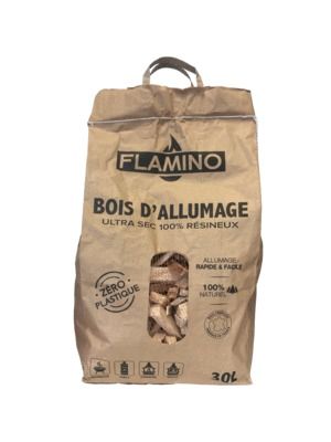 Bois d'allumage sac de 30L FLAMINO