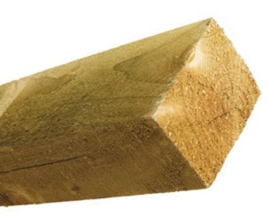 Lambourde traitée pour charpente L 4000 x H 6.3 x Ep 3.8 cm HENRY TIMBER