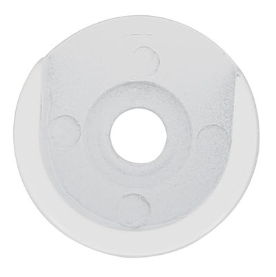 Naissance entre mur métal diam 16 mm Finition blanc brillant par 2 - MOBOIS