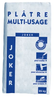 Plâtre multi-usage Joker 25 kg PLACOPLATRE