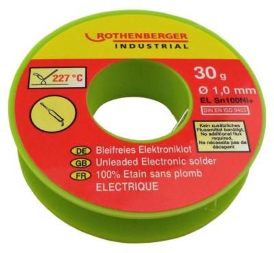 Bobine d'étain électronique 1mm 30gr