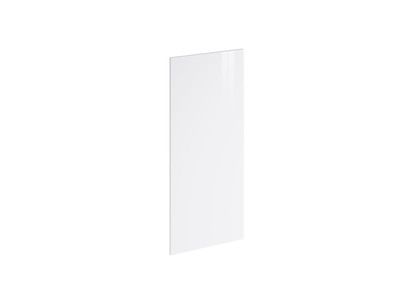 Joue de finition pour demi-colonne Glossy blanc polaire brillant 130 x 57 cm OFITRES