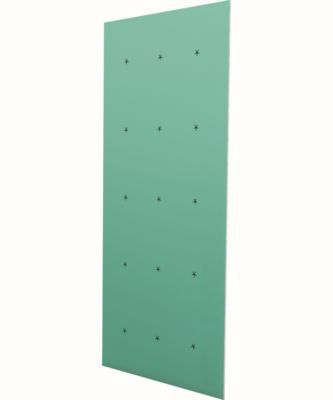 Plaque de plâtre Marine Batiplac BA13 NF 2.50 x 1.20 m pour pièce humide BATIPLAC®