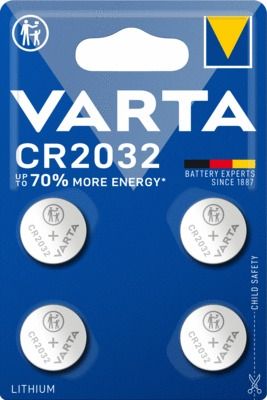 Pile lithium 3v CR2032 /4 VARTA