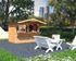 Kiosque bois Marron Stella 5m2 PALMAKO Livraison incluse domicile