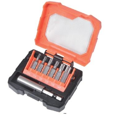 Embouts torx + porte-embout par 7 Eco TACTIX