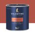 Peinture Valentine Mat Velouté Rouge Lyrique 0,5L - DULUX VALENTINE