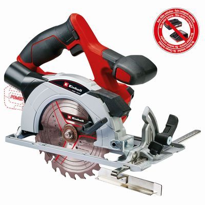 Scie circulaire sans fil diamètre lame 150 mm alésage 10 mm 18 V TE-CS 165 Li-Solo EINHELL