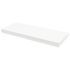 Tablette XL4 blanche 600 x 235 x 38 mm DURALINE