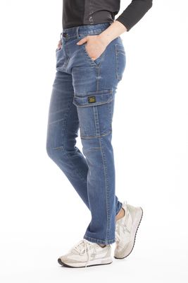 PANTALON RICA LEWIS FEMME Betty Bleu T44