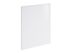 Joue de finition pour meuble bas de cuisine Glossy blanc polaire brillant 70 x 57 cm OFITRES