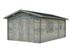 Garage bois Gris Roger 19m2 PALMAKO Livraison incluse domicile