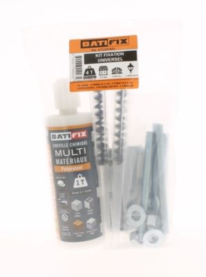 Kit de cheville chimique Polifix SF et canules tamis tiges filetées 150