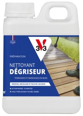 Dégriseur pour terrasse et bardage 1 litre V33