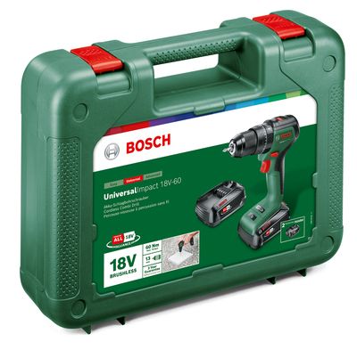 Perceuse - visseuse à percussion sans fil Universalimpact brushless à batterie 18 V BOSCH