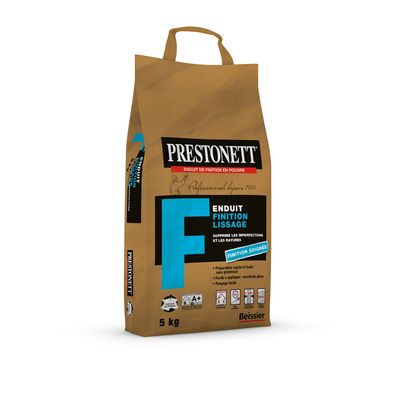 Enduit de lissage en poudre type F 5KG PRESTONETT