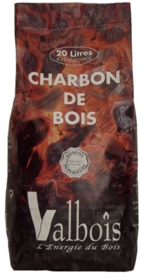 Charbon de bois 20 litres VALBOIS