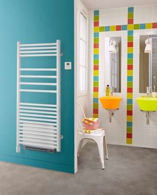 Radiateur sèche-serviettes à inertie fluide Angora 500 W + 1000 W ACOVA