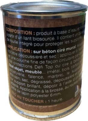 Cire BADISTUC Effet cuivré 125ml COLOR FRANCE