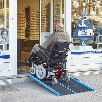 Rampe d'accès pliable 1,36 m MOTTEZ