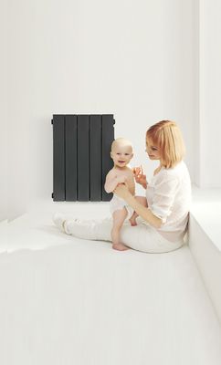 Radiateur à inertie sèche Volupta Gris 1500W UNIV'R CHAUFFAGE