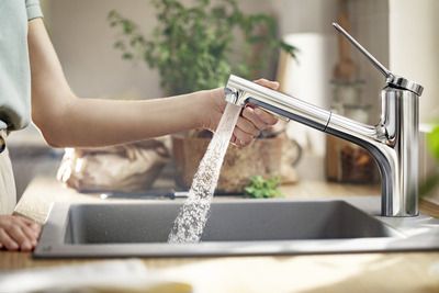 Robinet de cuisine avec douchette Chrome ZESIS 150 - HANSGROHE