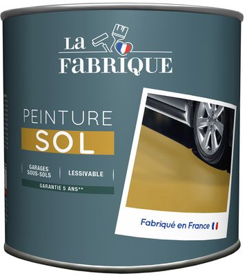 Peinture spéciale sol gris argent satin 500 ml LA FABRIQUE