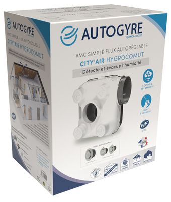 VMC Simple Flux AUTOREGLABLE CITY' AIR AUTOGYRE