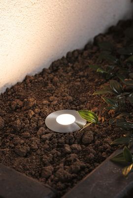 Spot encastré LED extérieur blanc chaud IP67 3x2,5W 2x50 lumens 24V Kit d'extension - Floor Plug & Shine PAULMANN