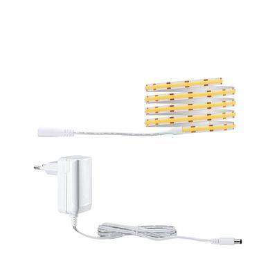 Ruban LED COB 1,5m prêt à l'emploi bland chaud 7W 12V SIMPLED PAULMANN