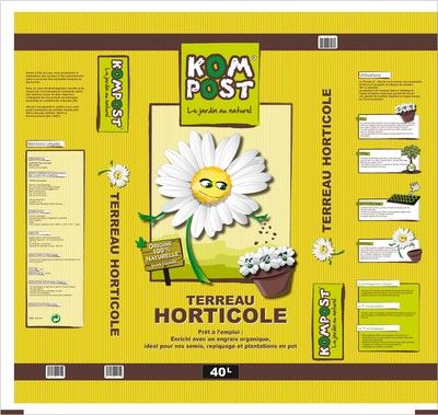 Terreau horticole sans tourbe 40 L RACINE