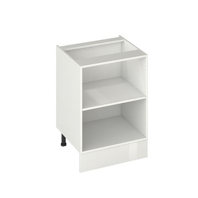 Plinthe pour meuble de cuisine Glossy blanc brillant 244 x 14,6 cm OFITRES