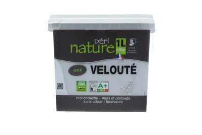 Peinture naturelle murale Perle velours 1 l - DEFI NATURE