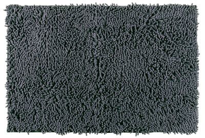 Tapis chenille gris 50 x 80 cm