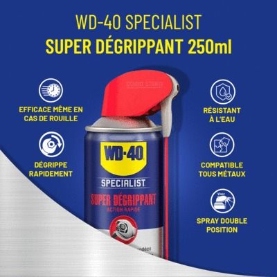 Super dégrippant pro 250 ml WD-40