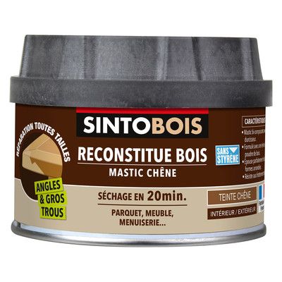 Mastic reconstituant bois chêne 190 gr SINTOBOIS