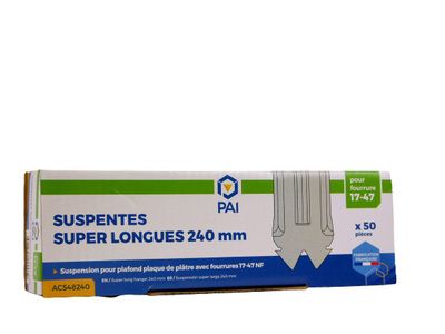 Suspente super longue 240 mm pour fourrure 17/47 par 50 PAI