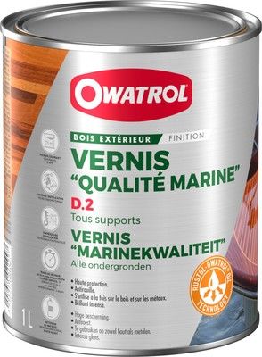 Vernis D.2 Qualité Marine 1L OWATROL