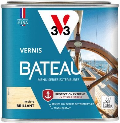 Vernis Bateau brillant incolore 0,5 L V33