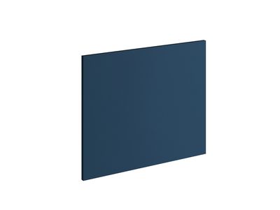 Porte pour meuble hotte de cuisine Lotus bleu indigo mat 42 x 60 cm OFITRES