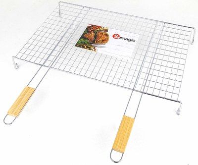 Grille de barbecue rectangulaire sur pieds 60 x 40 cm SOMAGIC