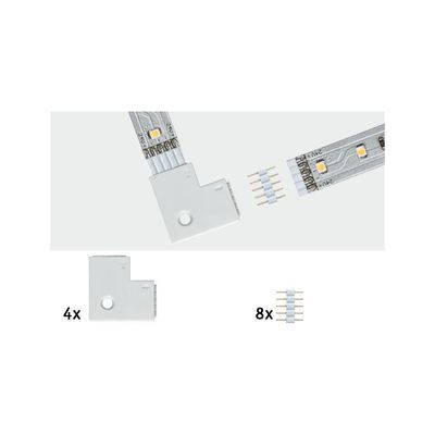 Connecteur de rubans LED 90° MAXLED PAULMANN