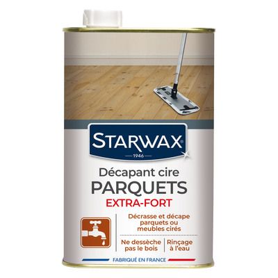 Décapant extra-fort pour bois ciré 1 litre - STARWAX