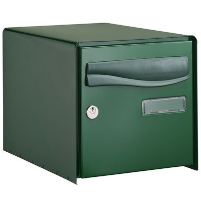 Boîte aux lettres verte 1 porte LYS R-BOX - DECAYEUX