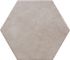 Carrelage intérieur hexagone blanc Bibulca 20 x 17,5 cm IMSO