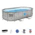 Piscine hors sol  ovale Power SteelTM SwimVistaTM 427 x 25 0x 100 cm BESTWAY